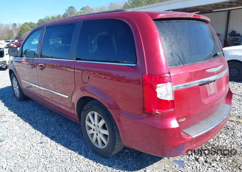2014 Chrysler Town & Country Touring z USA, uszkodzony, nr VIN 2C4RC1BG4ER314617